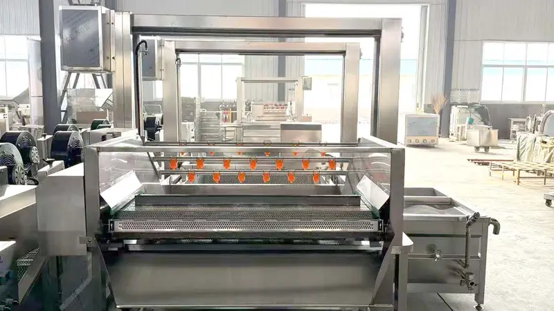 软包装零食喷淋清洗风干线应用场景与选型要点解析