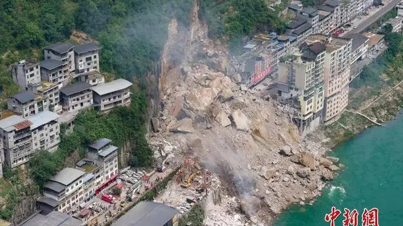 重庆彭水：峡谷深切岩层破碎，全县地质灾害隐患点461处