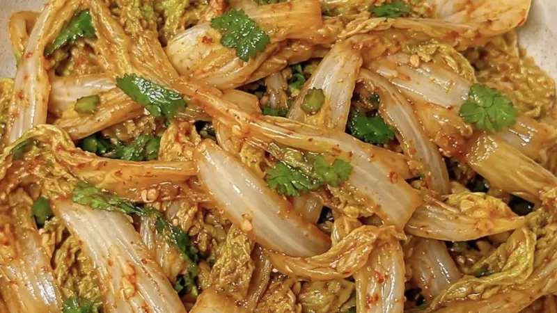凉拌娃娃菜：家常快手菜的灵魂在于料汁的调配