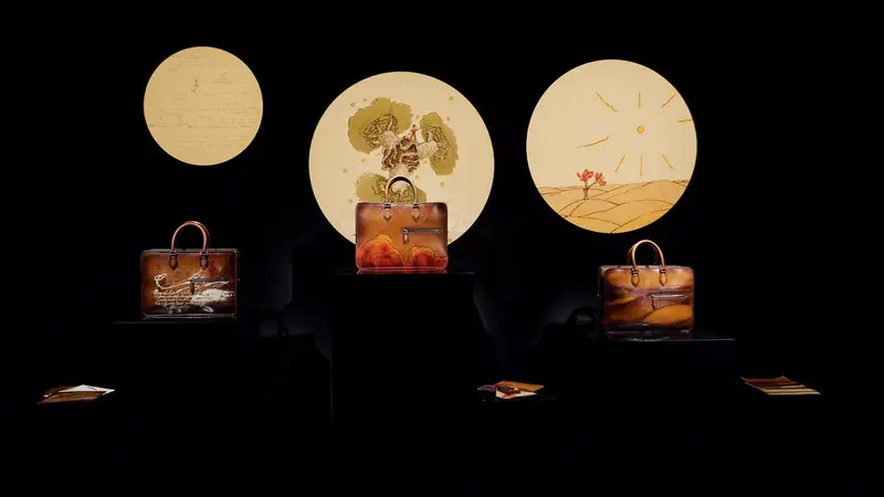 多宝阁金铺进驻上海IFC Berluti以“花园”概念展示新季作品