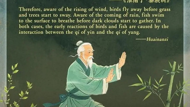 阴阳之气的互动与万物生息