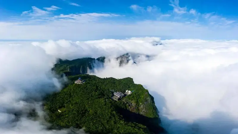 湖南张家界22℃天然空调房成老外避暑圣地