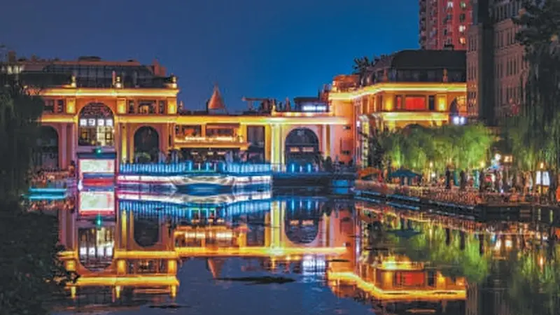 京城里的亮马河 藏着都市里的文艺水岸时光