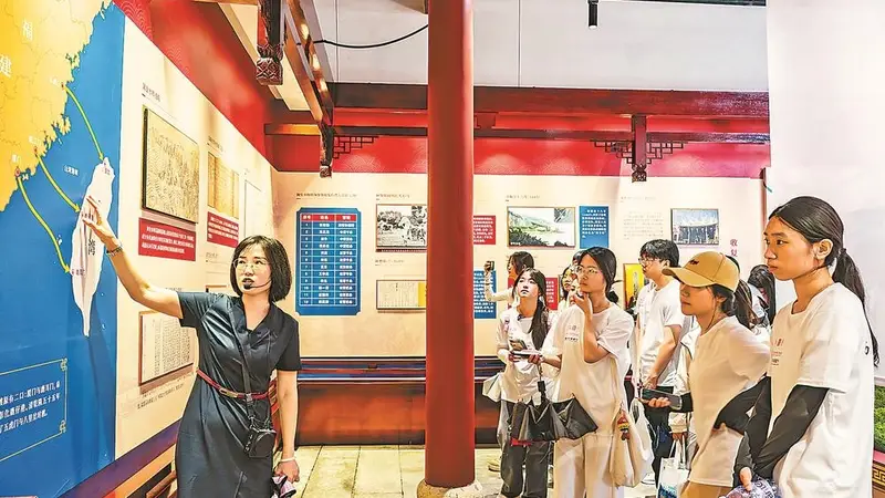 福州千年古城文艺研学启幕 船政闽安历史文化研习营开营