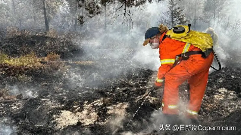 野火扰苏格兰凯恩戈姆斯 古城烟火气旅游遇阻仍待游人续温情