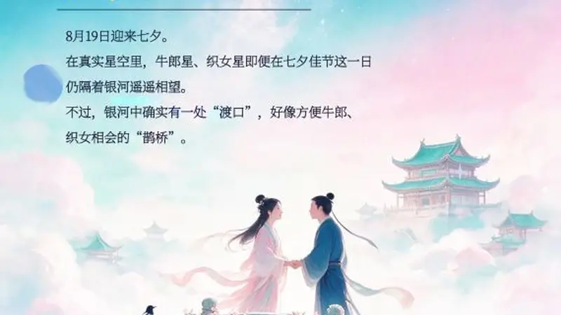 星空有约丨七夕夜，来看银河上的“星空鹊桥”