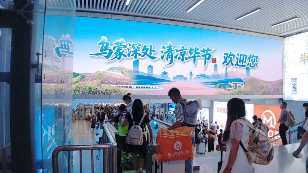 接到了！毕节迎来成都避暑游客