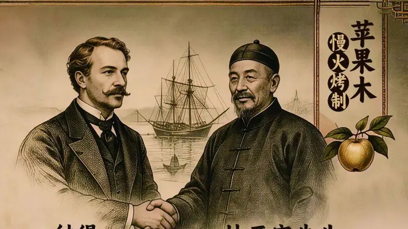 喜旺维小肠|1869年，一场跨越山海的美味相遇