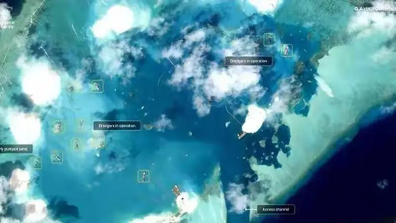 西沙羚羊礁填岛完工，面积逼近美济礁，外媒炒作“军事基地”