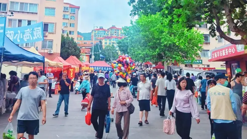 威海有个老牌早市!市民、游客都说好~