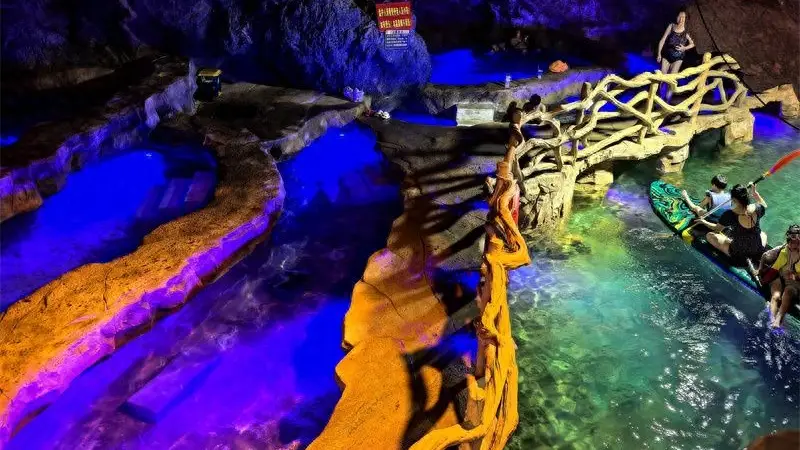 “昆明后花园”土官镇：来“MC溶洞”解锁16℃的夏天