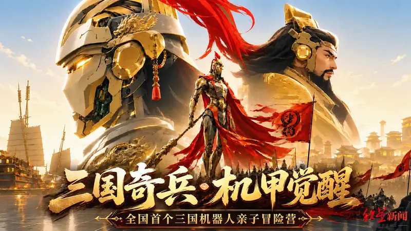 全国首个三国机器人亲子冒险营，7月23日成都启幕