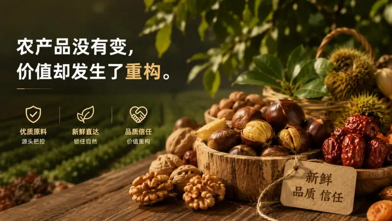 新鲜零食的尽头，不是零食，而是农业品牌