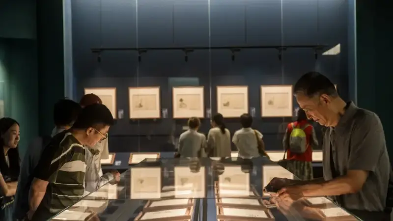 中国国家画院美术馆首展丰子恺《护生画集》450幅原作