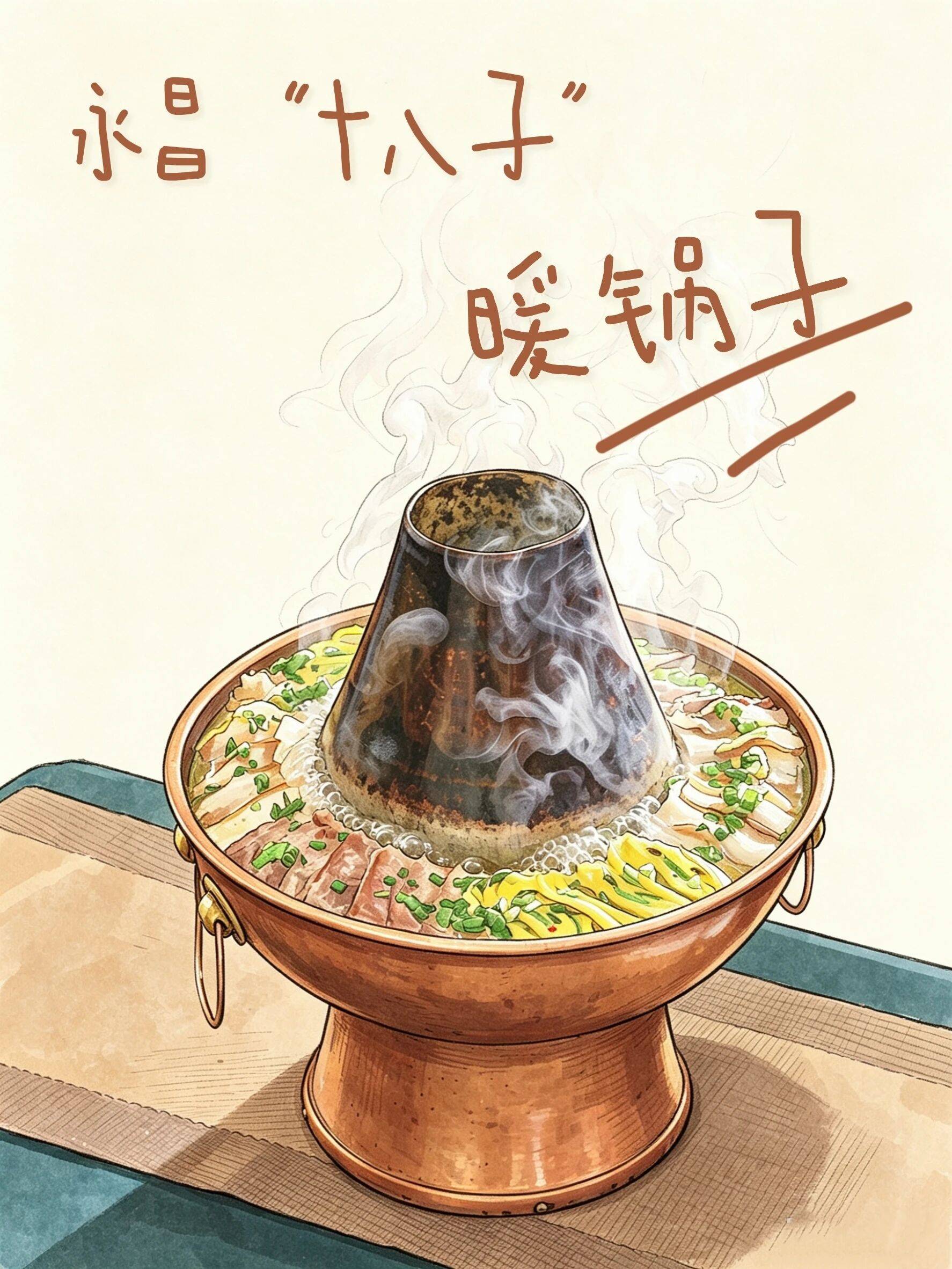 永昌“十八子”之暖锅子