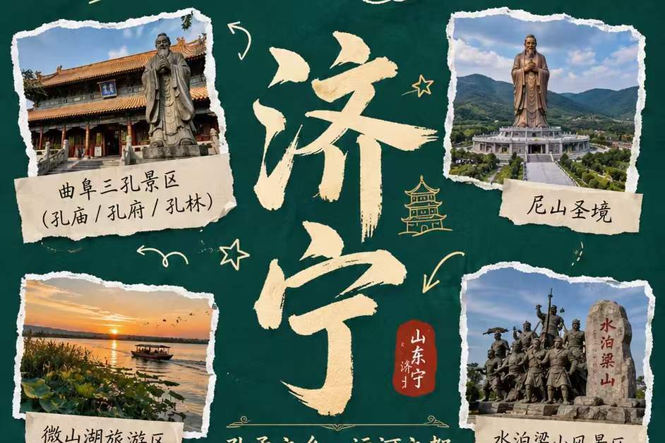 济宁儒风三日游！孔孟故里暑期研学避暑攻略