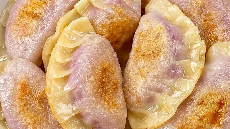 芋泥饼外酥里糯低卡甜品做法