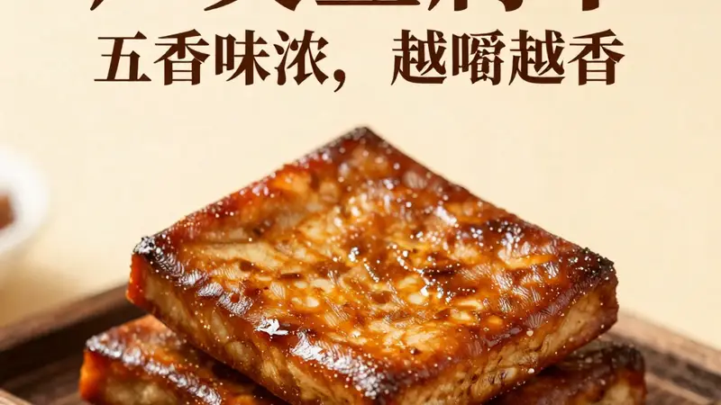 广灵豆腐干：五香浓郁越嚼越香 晋北下酒菜代表