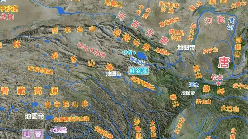 唐朝和吐蕃，激烈争夺青海湖周边？