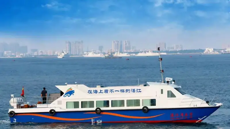 一船揽尽湛江湾！环湛江湾水上巴士新航线正式开通