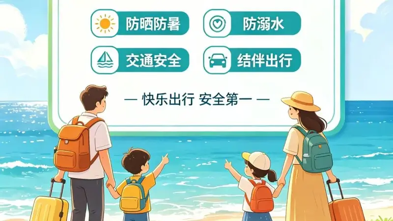 文旅热点 | 暑期、旅游高峰期即将到来，请收好这份旅游小贴士→