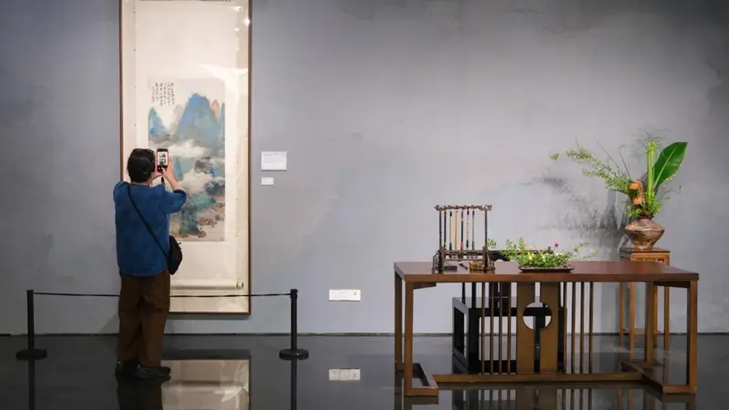 刘海粟美术馆新展开幕，普陀以文化赋能区域联动