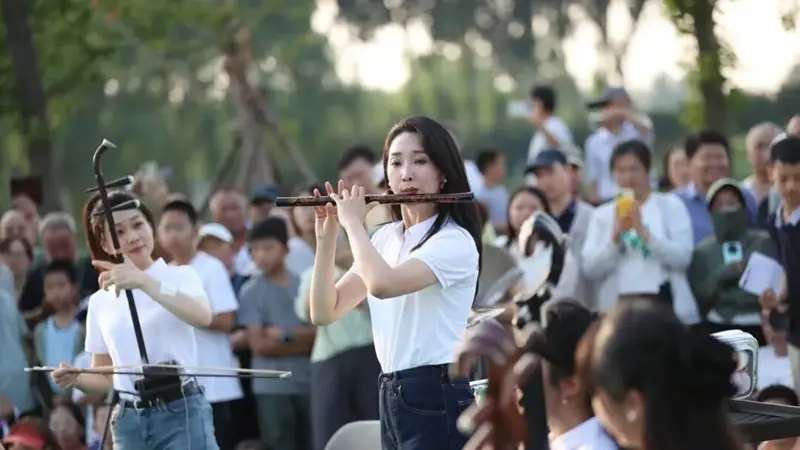“乐动亦城 仲夏之梦”南海子公园国风音乐会燃动北京亦庄