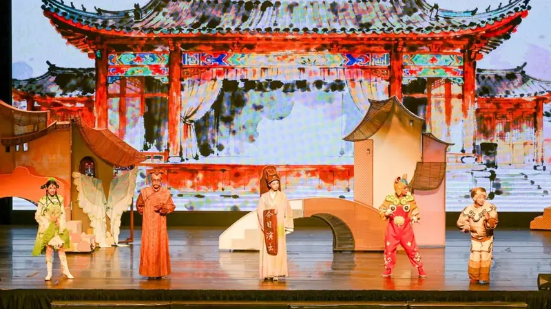“布老虎”赴台演出,传统民俗联结两岸中华情怀