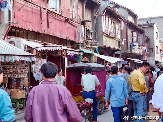老照片：1994年，上海在大规模现代化改造前的最后一段传统市井时光