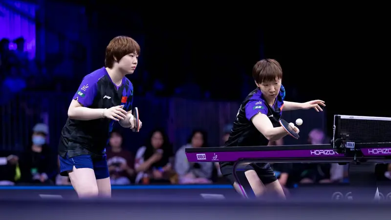 乒乓球美国大满贯:王曼昱/蒯曼进女双决赛 蒯曼进女单八强