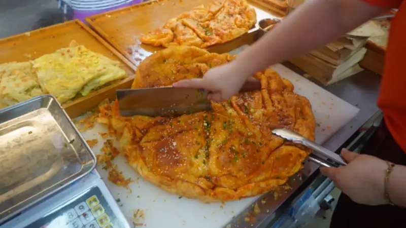 2026摆摊小吃排队王：佬面虎虎皮酱香饼，起酥虎皮外皮秘诀大公开