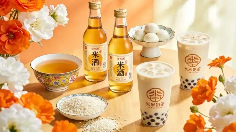 黄酒高端化之后，米酒如何被红动、米婆婆、隆延茶铺重做一遍？