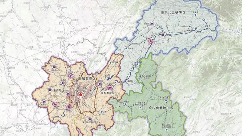 重庆未来向哪发展？其实国家早就规划好了，这个方向是未来的核心