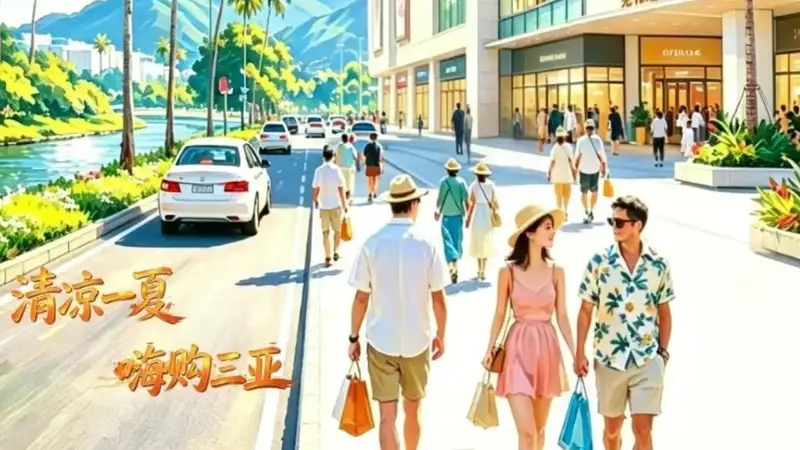 今年暑假到三亚旅游，可在“海棠发布”领取多场景消费券