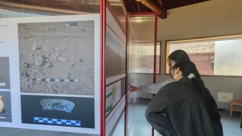 中乌联合考古成果图片展在汉景帝阳陵博物院开展