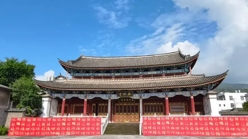 七夕节，到云南姚安光禄古镇赏荷塘美景