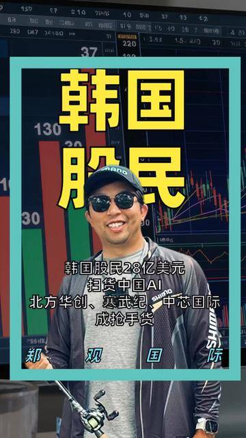 韩国股民28亿美元“扫货”中国AI：北方华创、寒武纪、中芯国际成抢手货