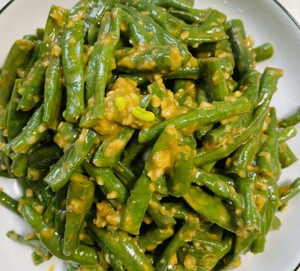 焯水锁翠浸料汁，豇豆脆嫩酸辣开胃超解腻