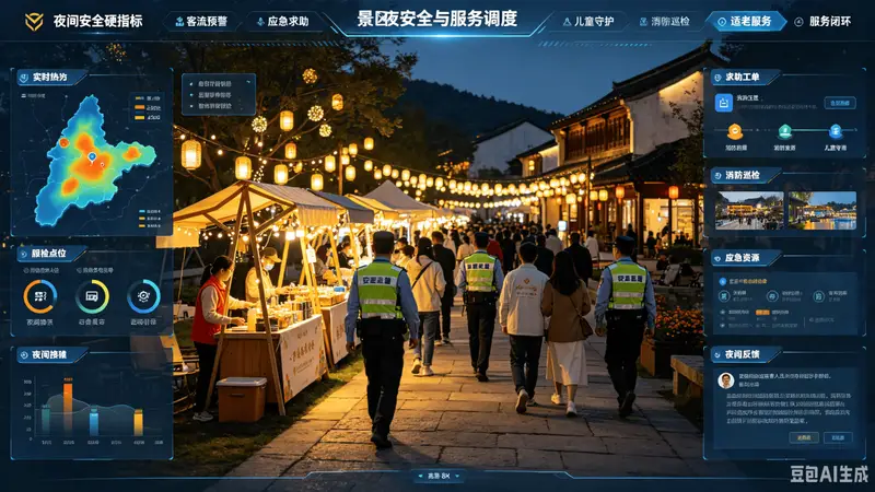 创 5A 评审新增夜间文旅硬指标，数字化市集补齐夜间业态分值