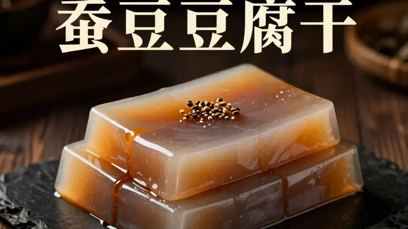 浑源凉粉蚕豆豆腐干：大同灵魂之味，唯有此地懂其妙