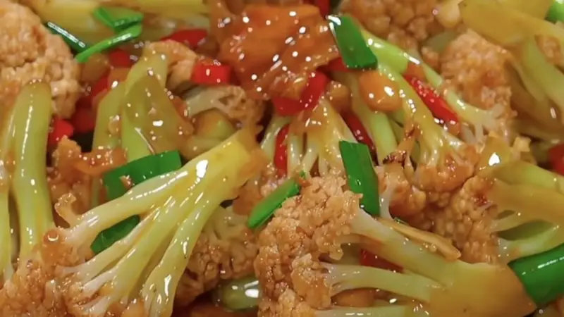 干锅花菜:麻辣鲜香下饭神器