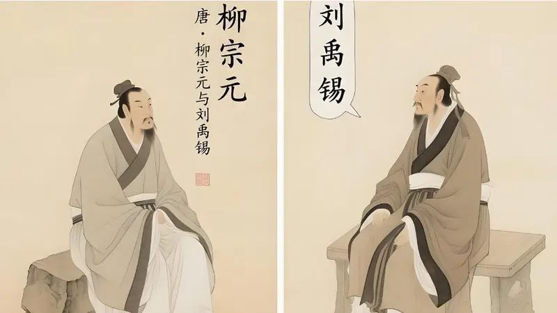 轶闻趣史丨刘禹锡与柳宗元：最佳“职场发小”