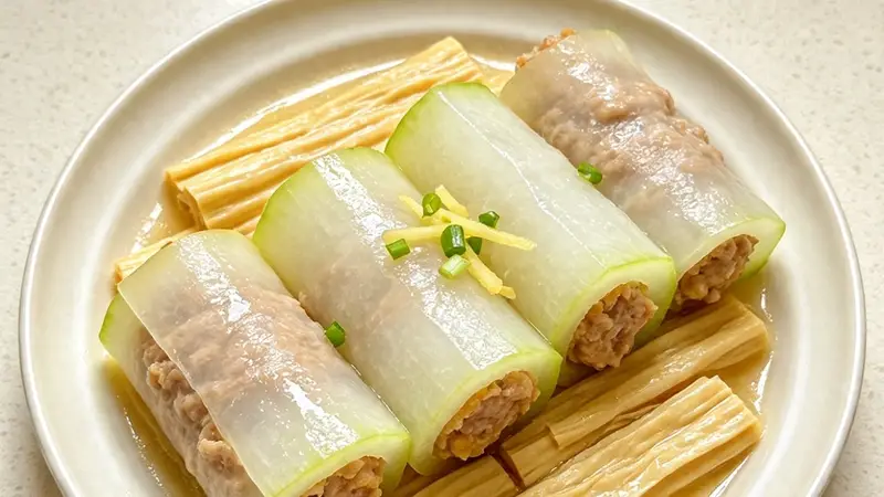 古城夏日常吃冬瓜 脆嫩清甜的祛湿甜汤藏着老巷烟火气