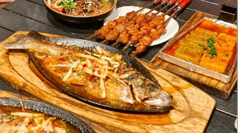 大漠居延海畔的烟火清欢 老城达来呼布的地道风味寻味记