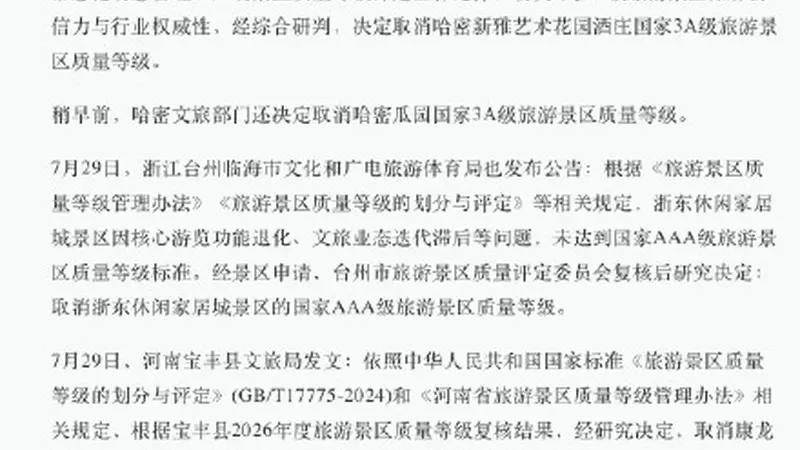 皖晋陕多地古镇景区因维护欠佳被摘3A 古城文旅正以严规守好文艺气质底色
