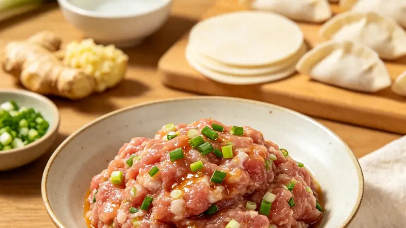 古城里的饺子飘香：调馅守“水盐油”三字诀，裹满鲜汁的鲜香惹人心动