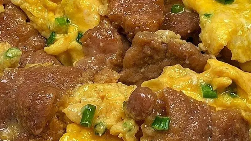 牛肉滑蛋：嫩滑到筷子都夹不住的家常菜！