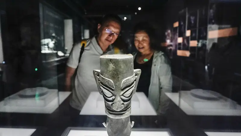 蜀地与宁夏青铜文物展银川开幕 南北青铜文明跨地域对话