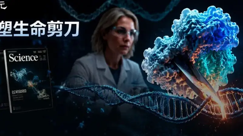 诺奖得主用AI凭空造出基因剪刀，比进化几十亿年的那把还准