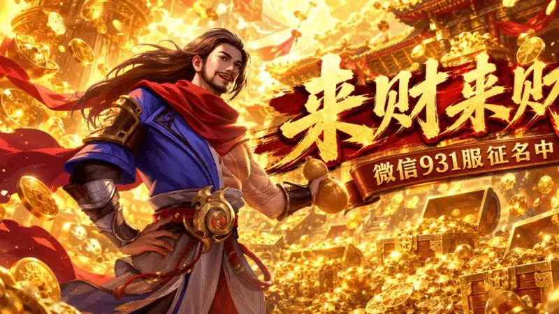 新服征名丨借八月八发发彩头，新服名字由少侠决定！